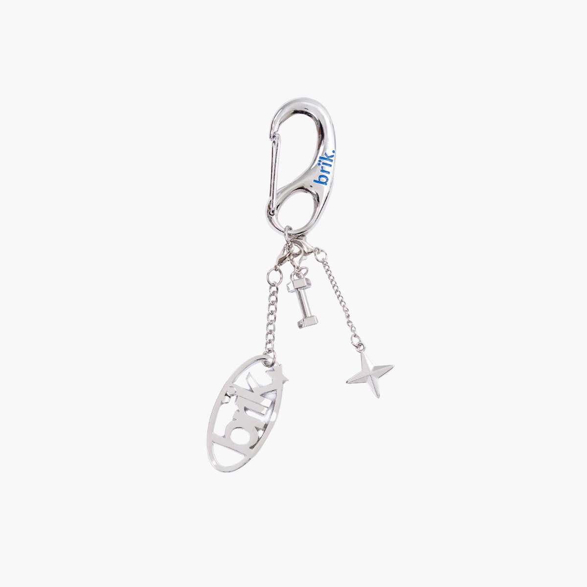 brïksvg Carabiner Keychain in Gym