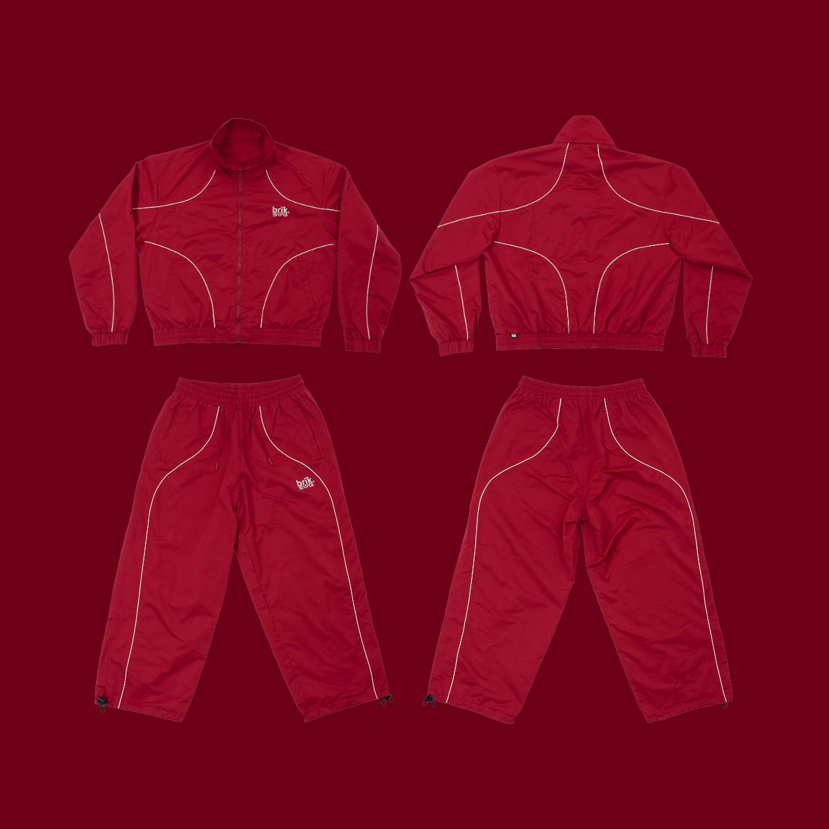 Reversible Trackset in Red