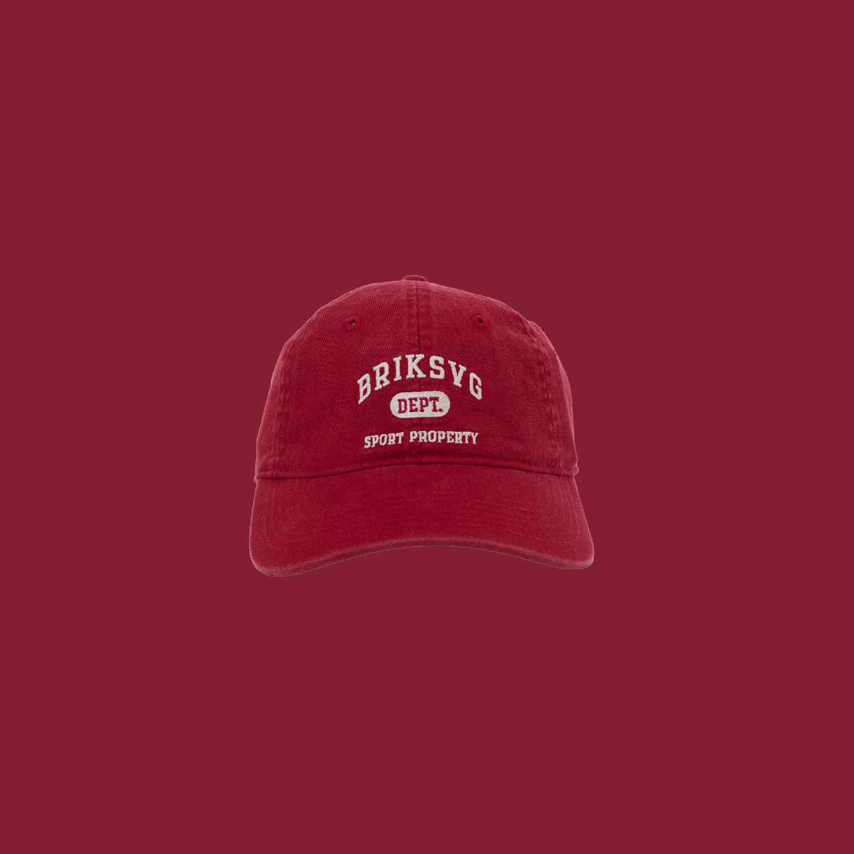 University Cap in Red