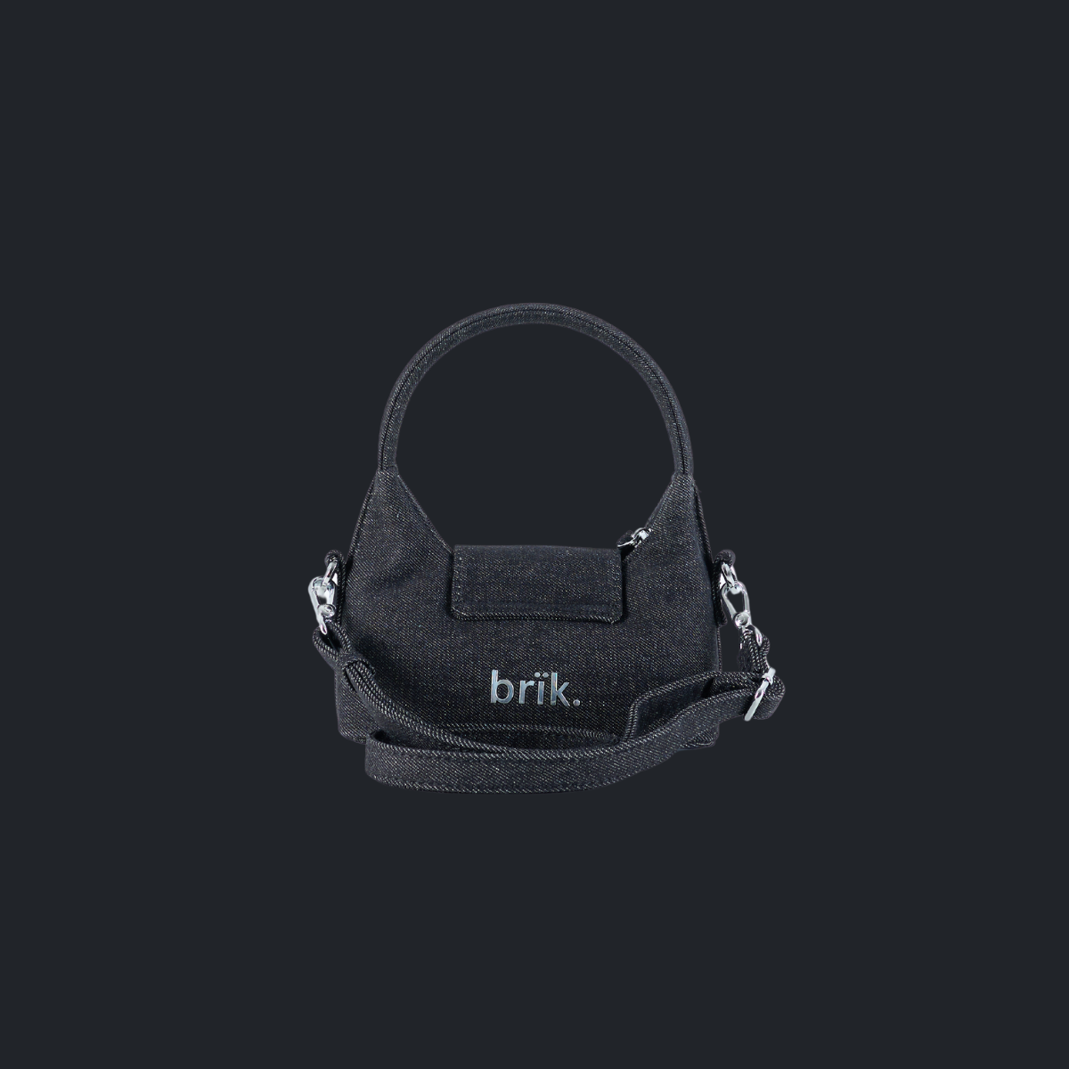 Petite Chroma in Black Denim