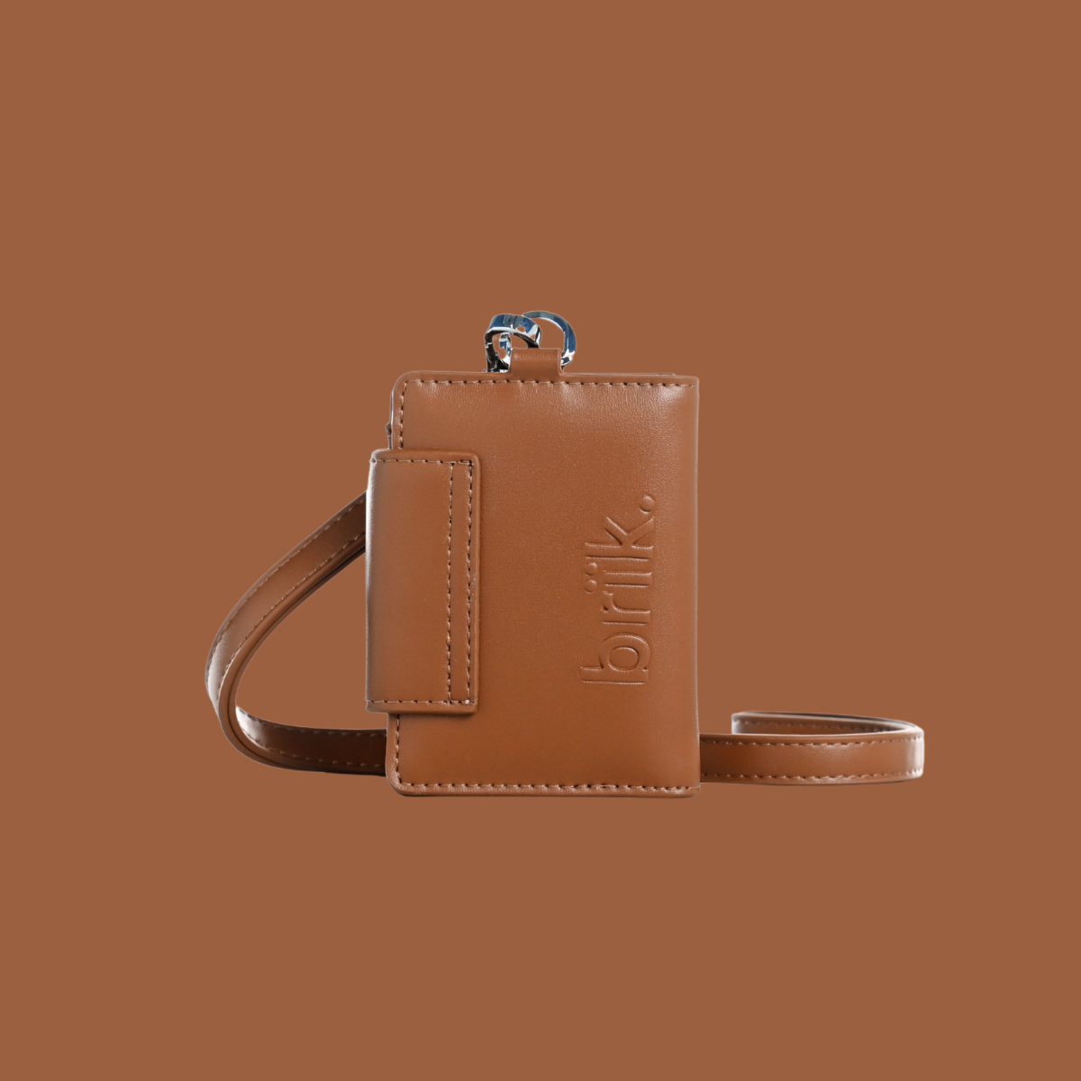 Compact Pal in Caramel Brown