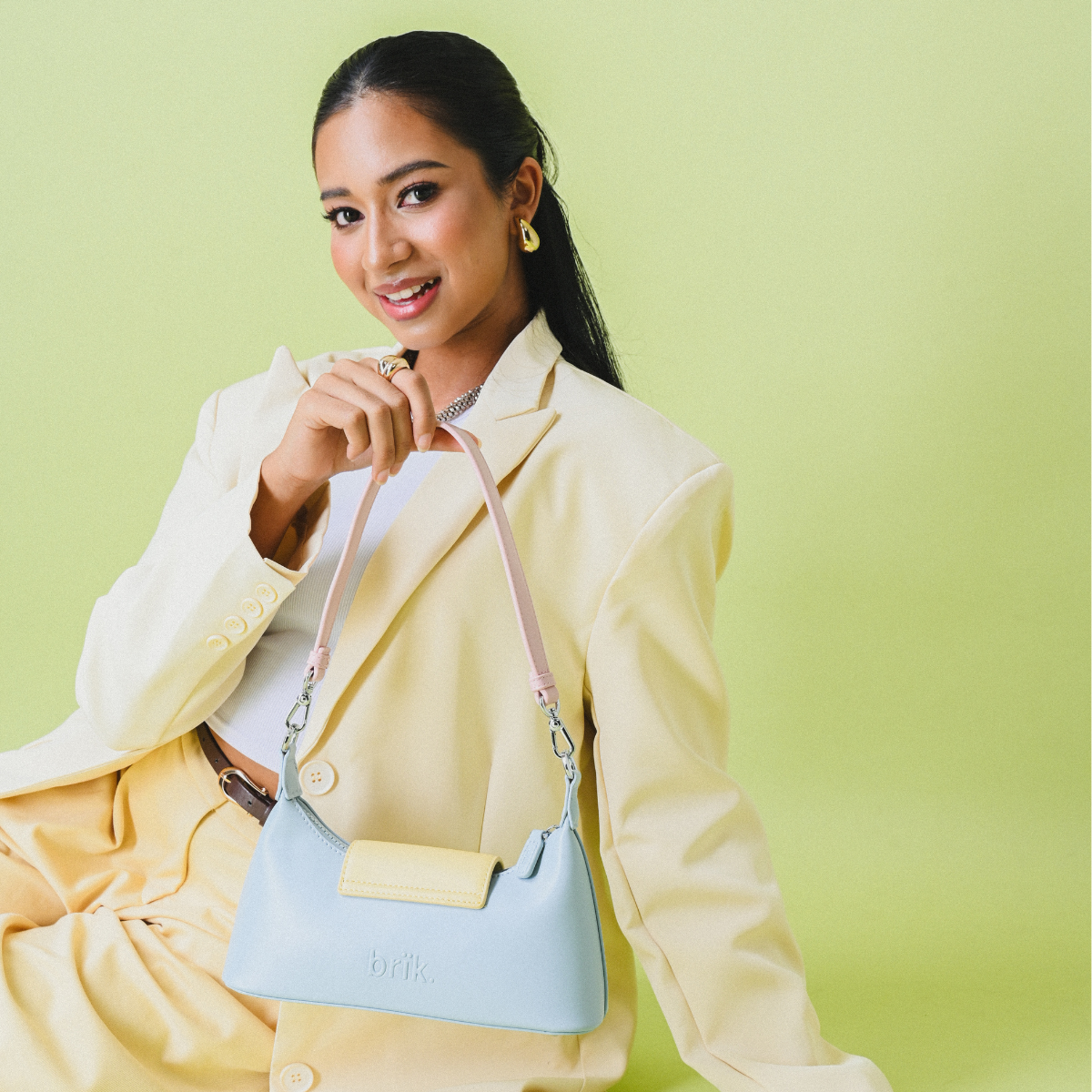 Colourblock Chroma in Blue Sundae