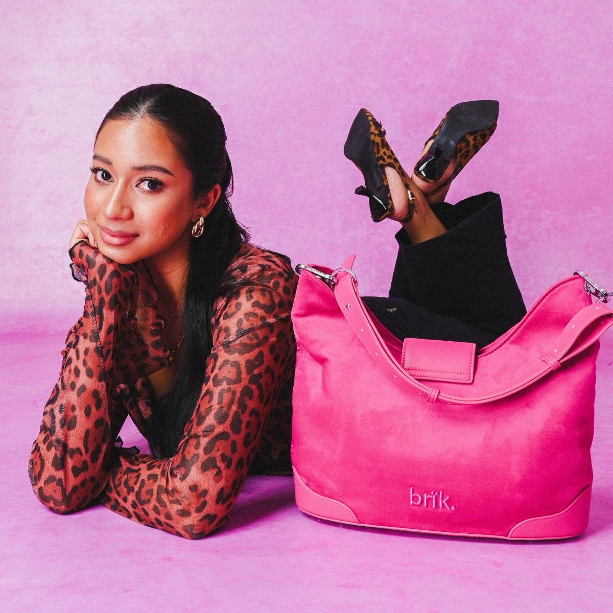 Slouchie Bag in Sorbet