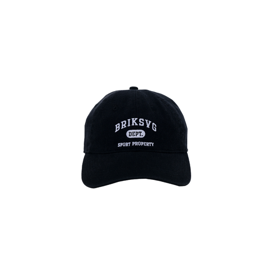 University Cap in Black