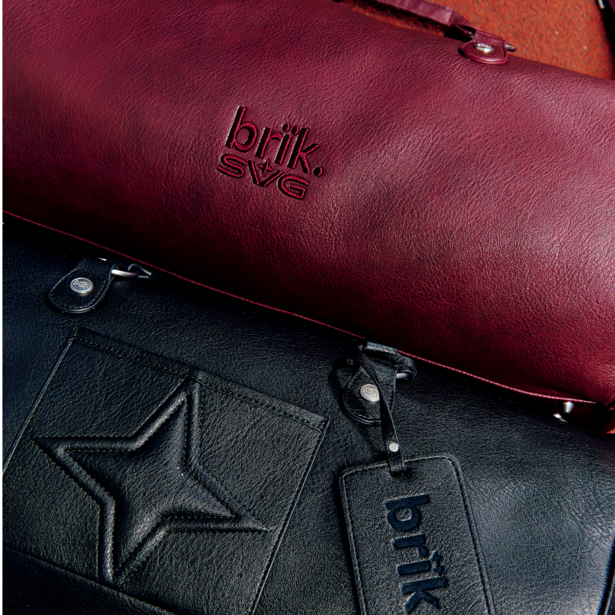 XL Duffël in Red