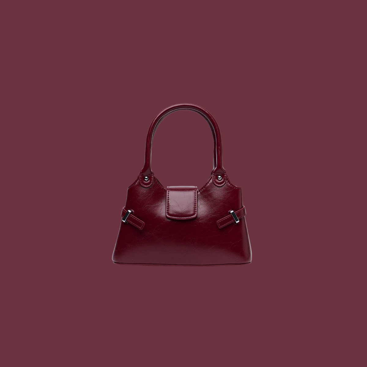 Petite Rêverie Bag in Maroon