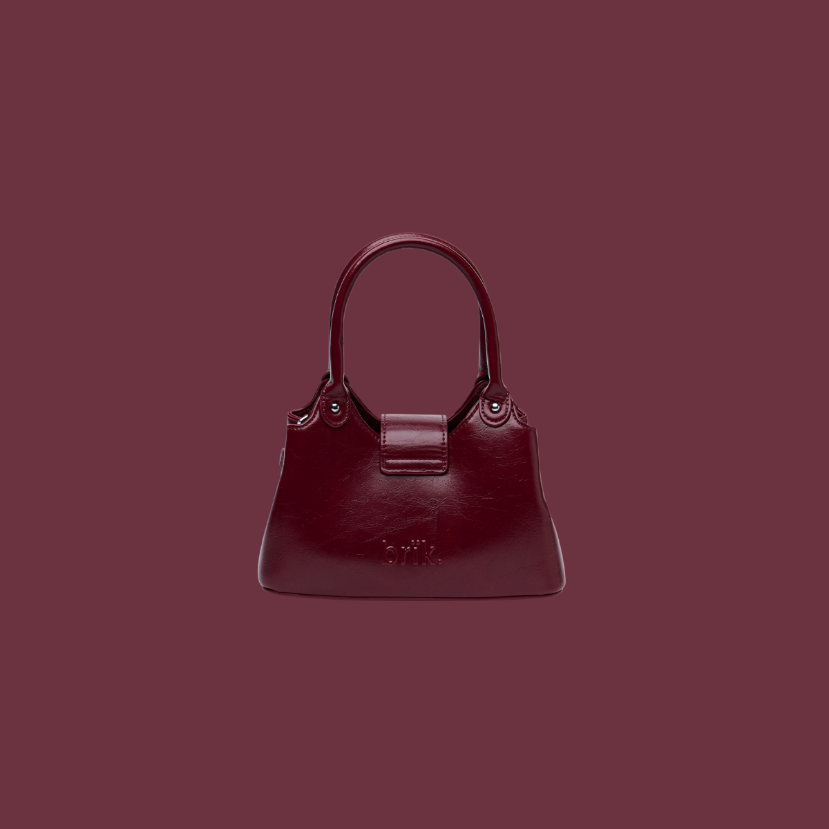Petite Rêverie Bag in Maroon
