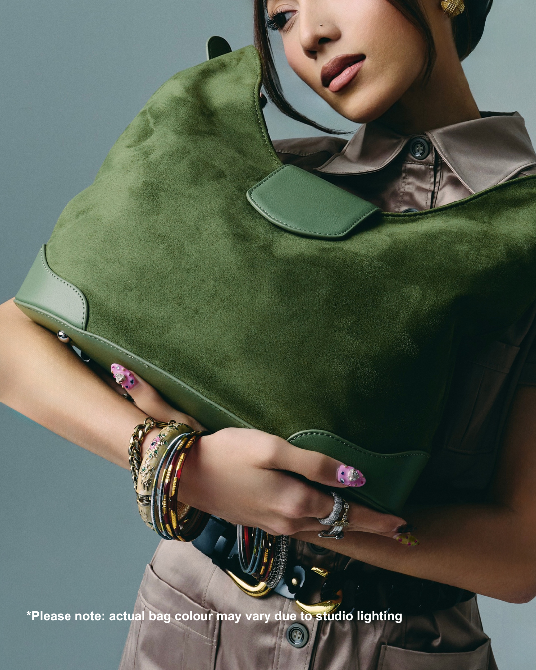 Slouchie Bag in Oregano