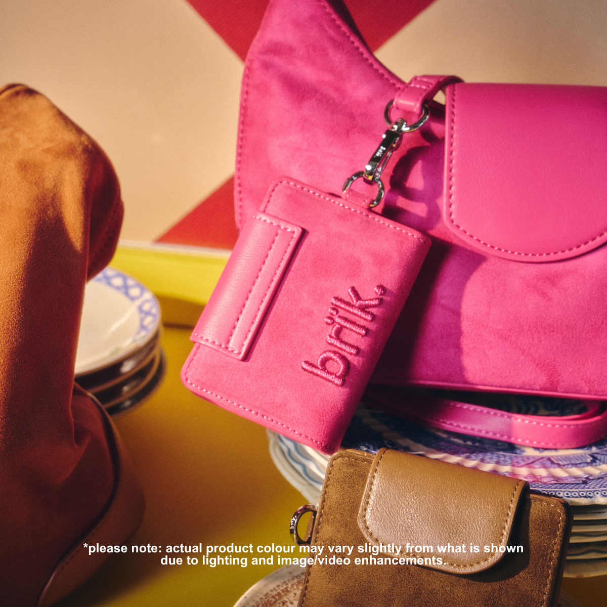 Compact Pal [Suede] in Sorbet