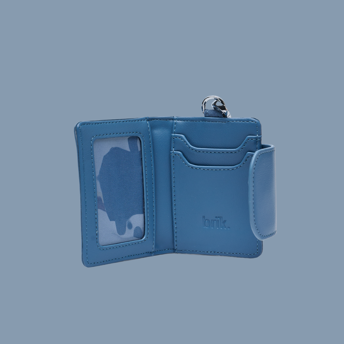 Compact Pal [Suede] in Stone Blue