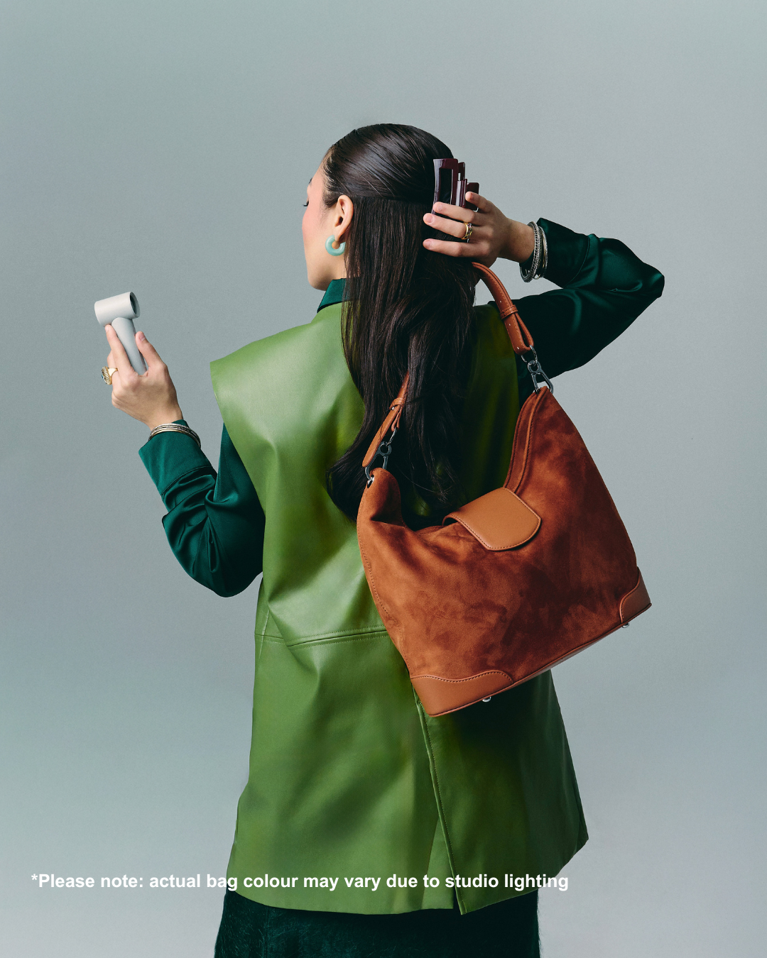 Slouchie Bag in Terracotta