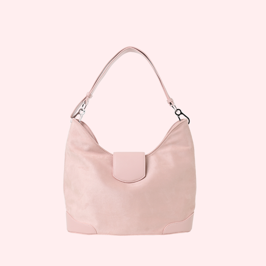 Slouchie Bag in Ballet Pink