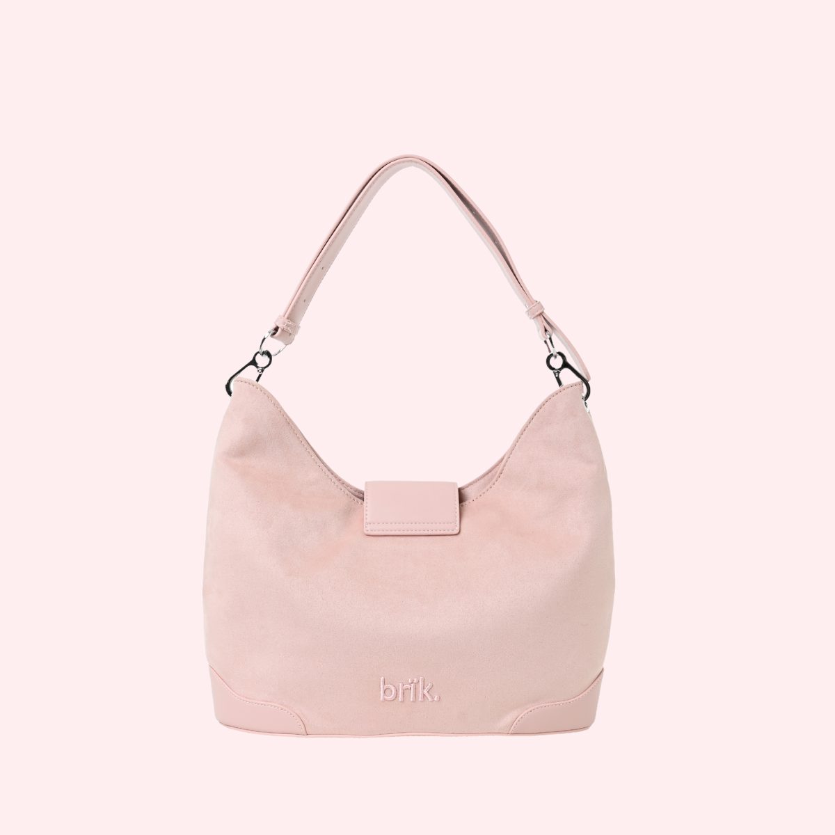 Slouchie Bag in Ballet Pink