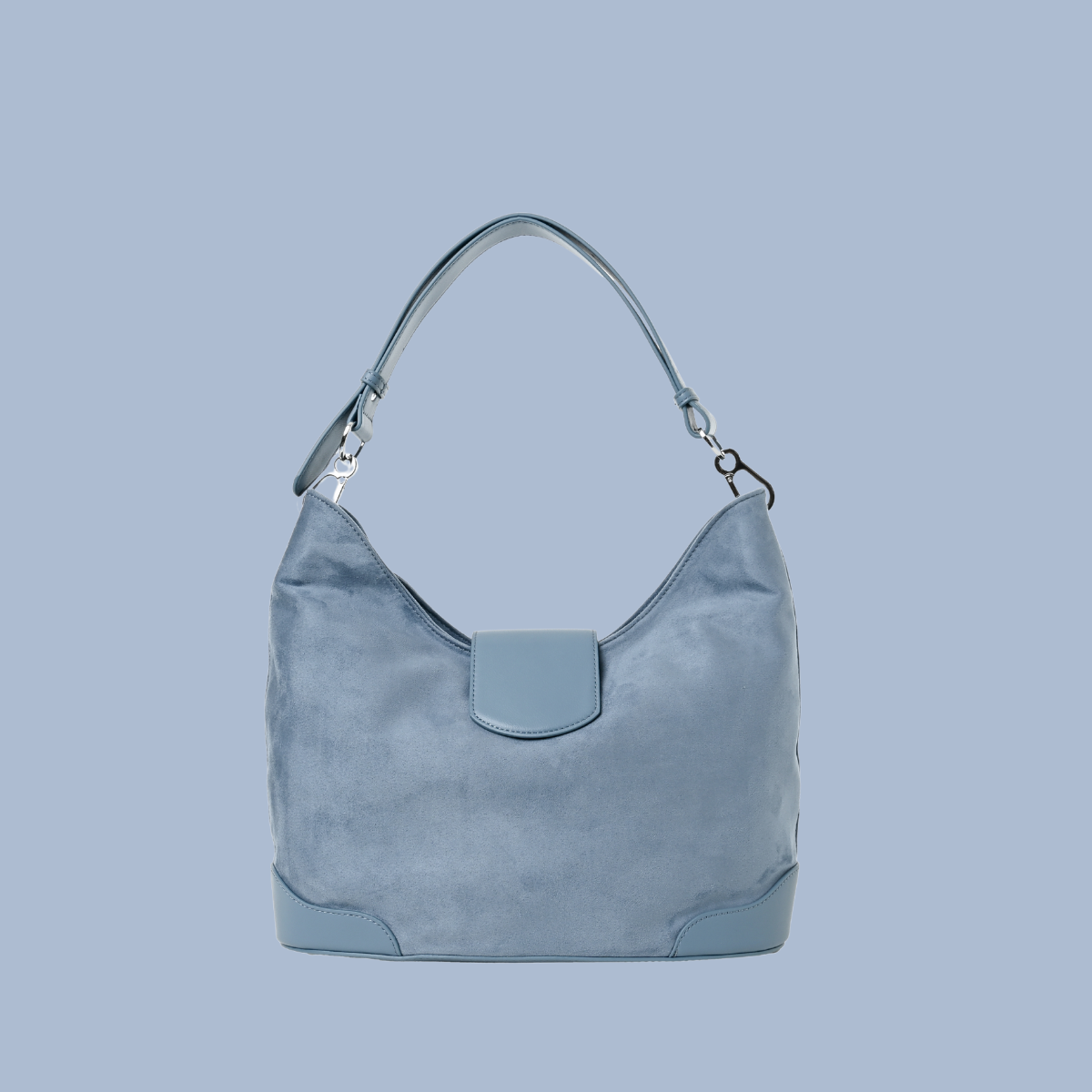 Slouchie Bag in Stone Blue