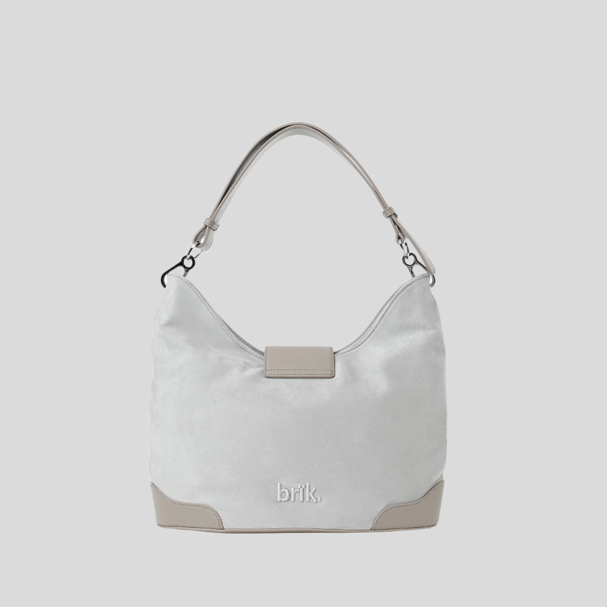 Slouchie Bag in Silverfox