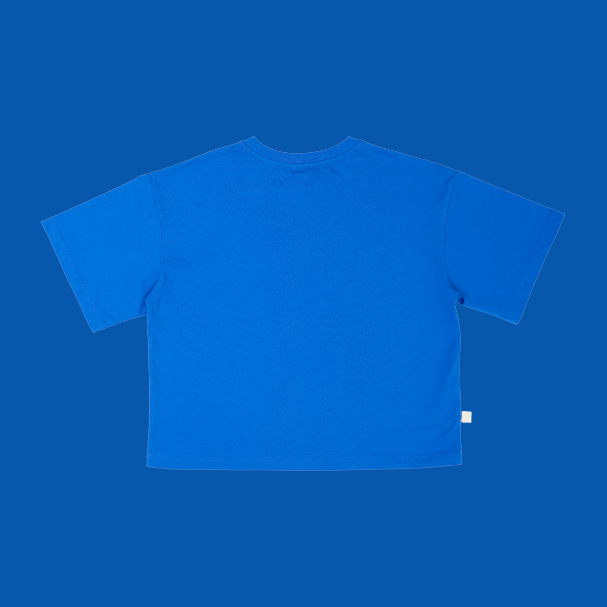The Boxy Tee in Electric Blue