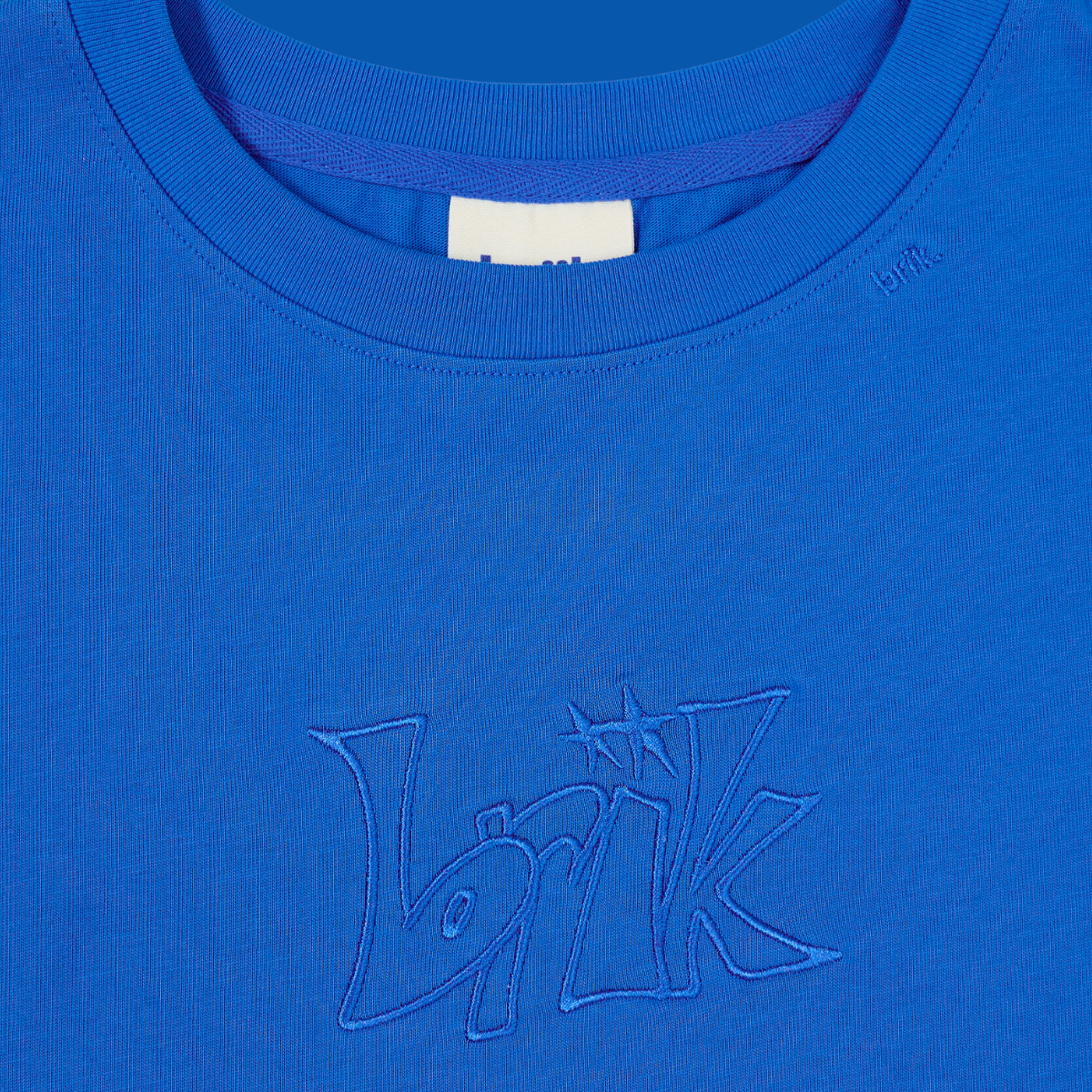 The Boxy Tee in Electric Blue