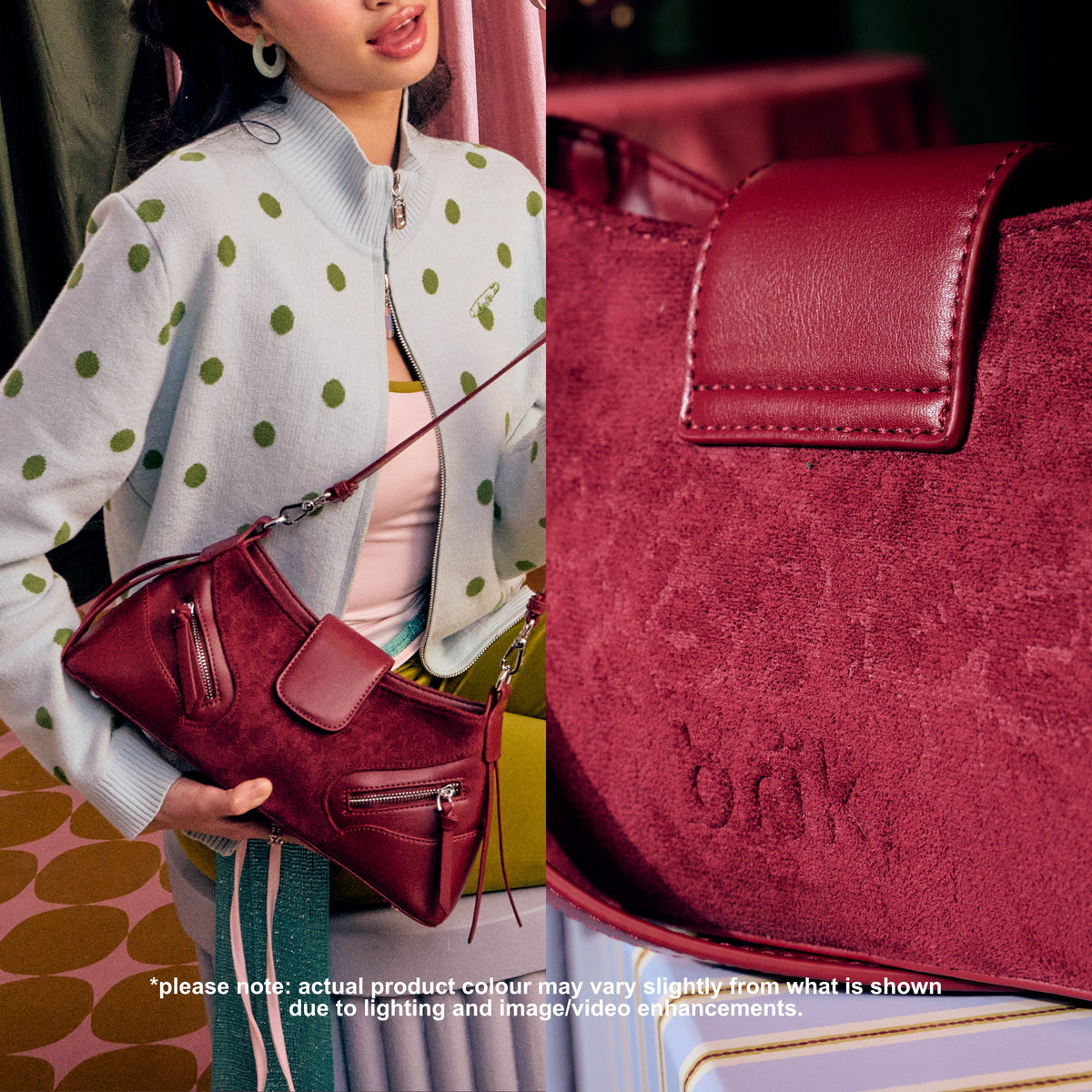 Posie Bag in Valentine