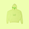 The Snuggle Hoodie in Lime Green