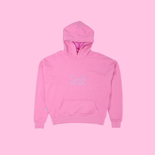 The Snuggle Hoodie in Baby Pink