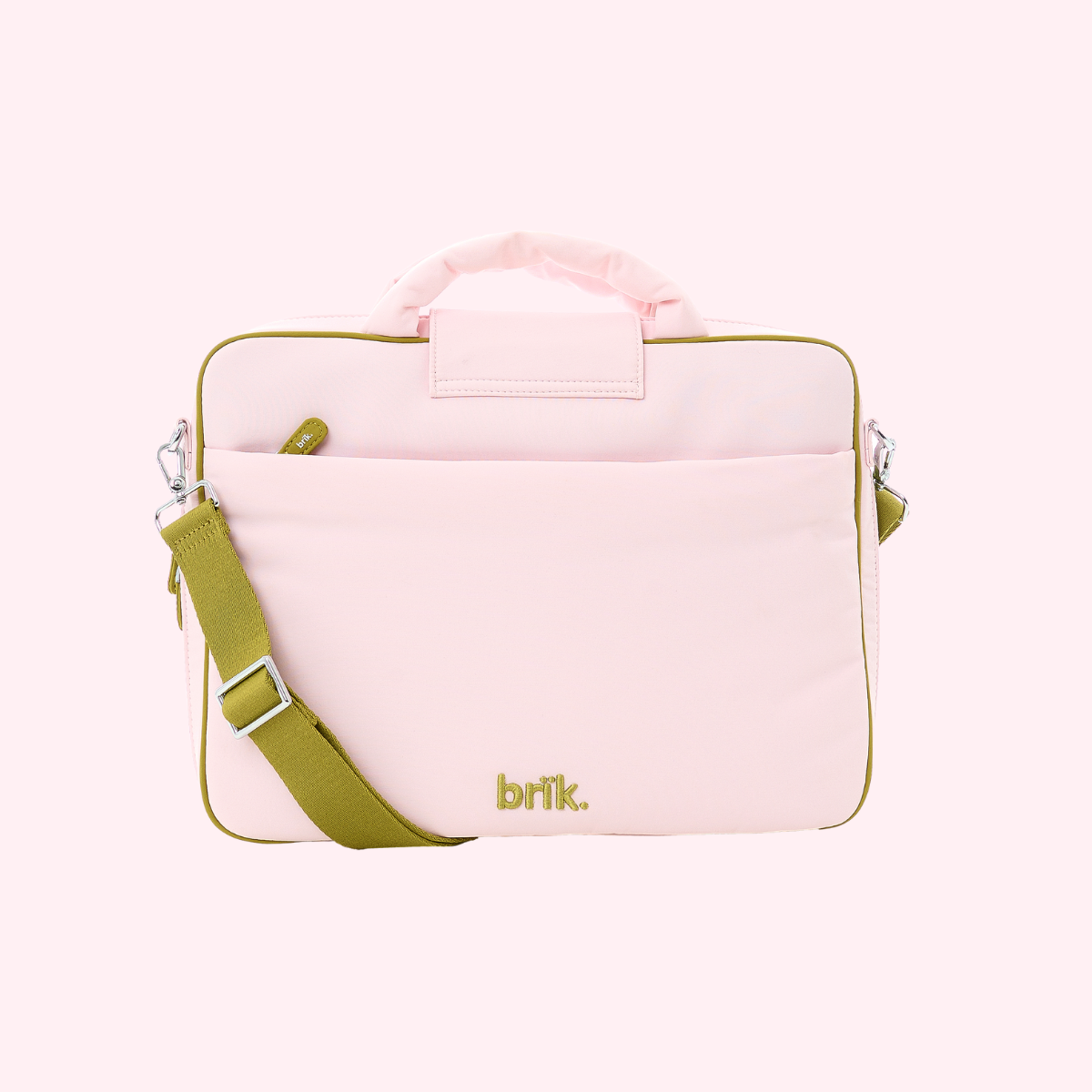 Laptop Hugger in Pink + Green