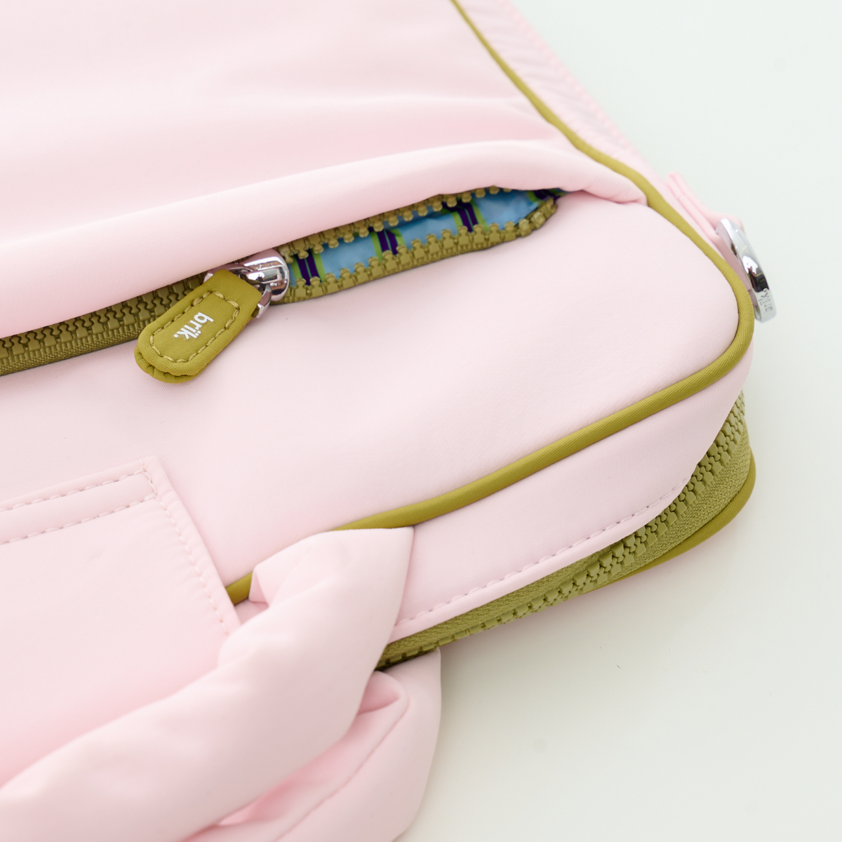 Laptop Hugger in Pink + Green