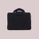 Laptop Hugger in Black + Pink