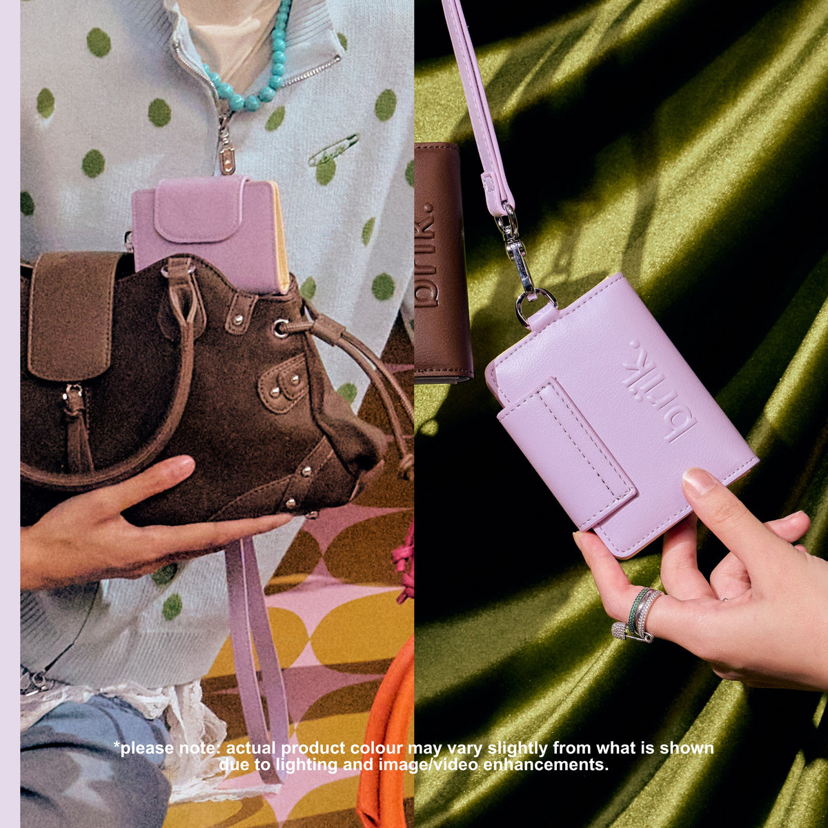 Colourblock Compact Pal in Cupcake