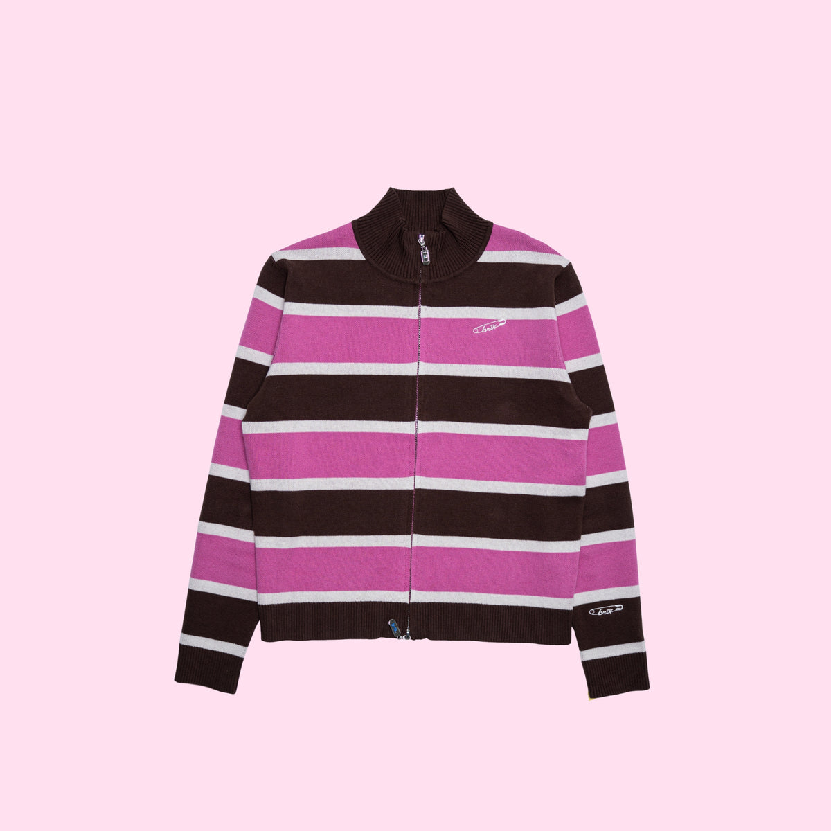 Cardi Knit Stripes in Neapolitan