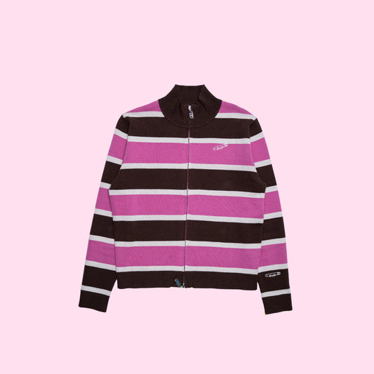 Cardi Knit Stripes in Neapolitan