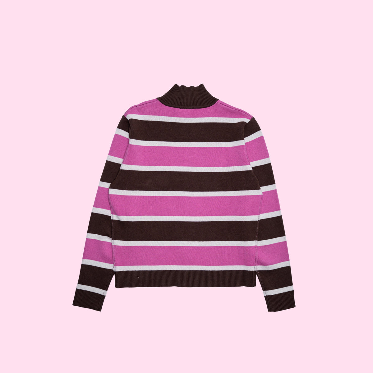 Cardi Knit Stripes in Neapolitan