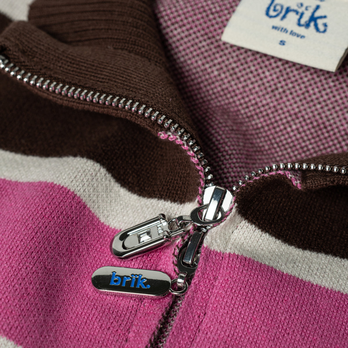 Cardi Knit Stripes in Neapolitan