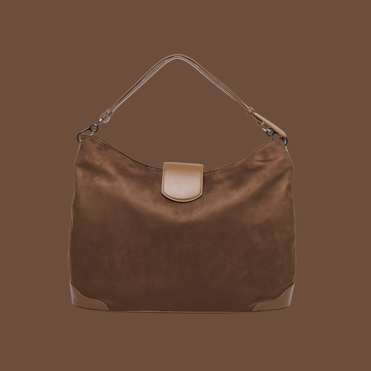 Upsized Slouchie Bag in Toasted