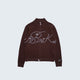 Cardi Knit Script in Brown