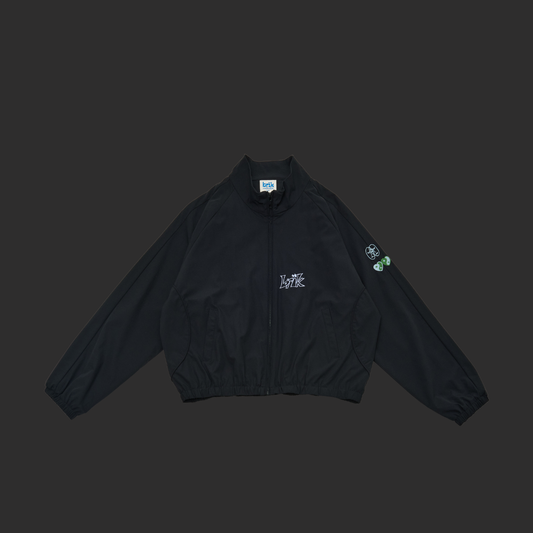 All-Day Standcollar Windbreaker in Black