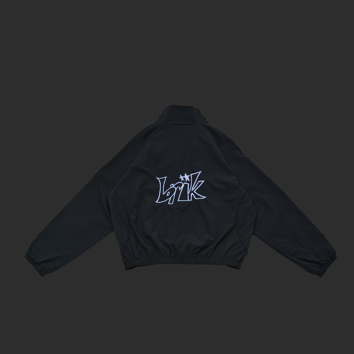 All-Day Standcollar Windbreaker in Black