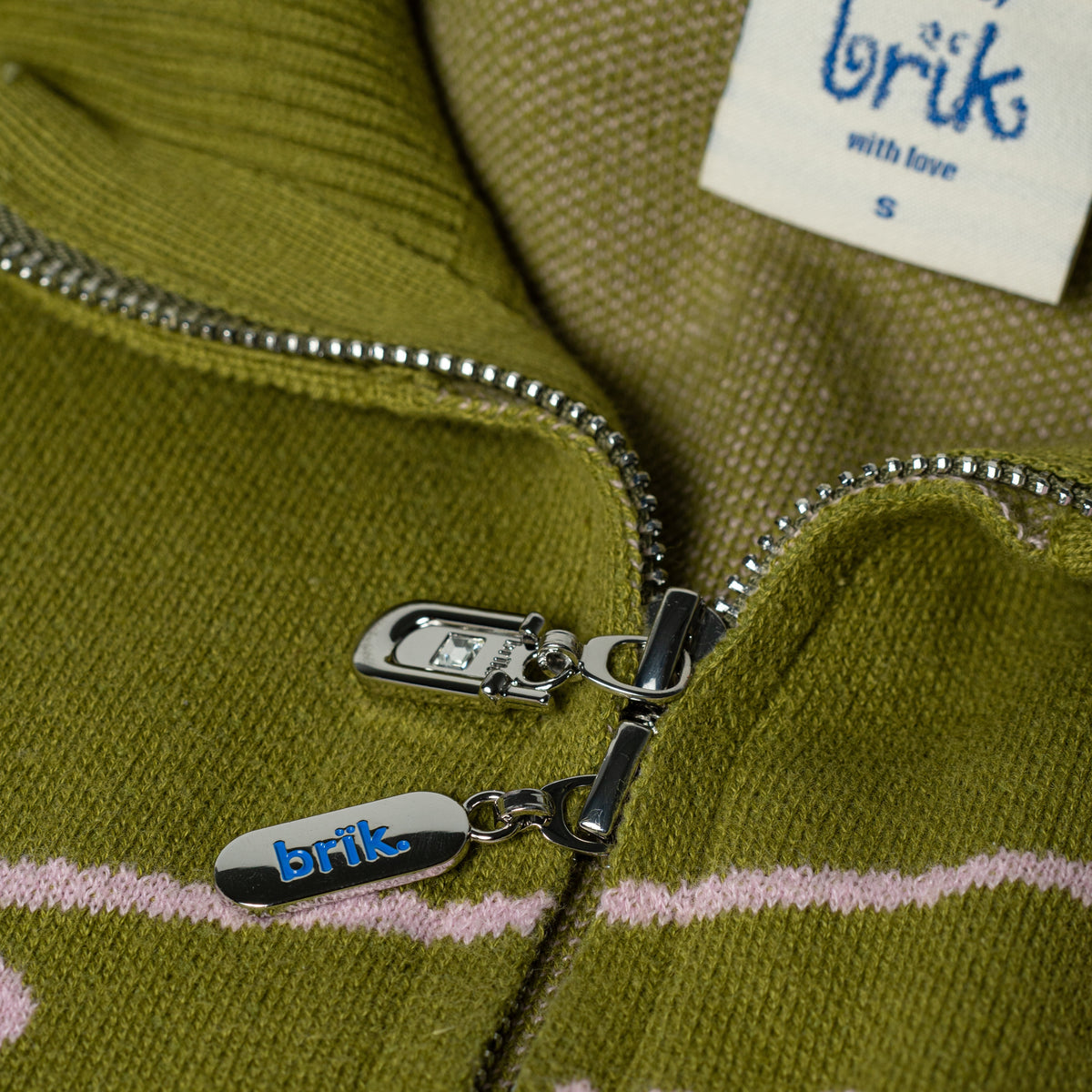 Cardi Knit Pin in Green