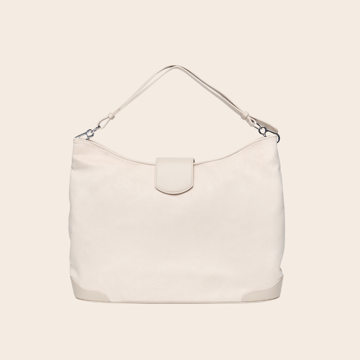 Upsized Slouchie Bag in Seashell