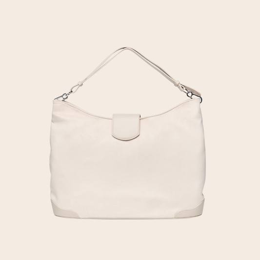 Upsized Slouchie Bag in Seashell