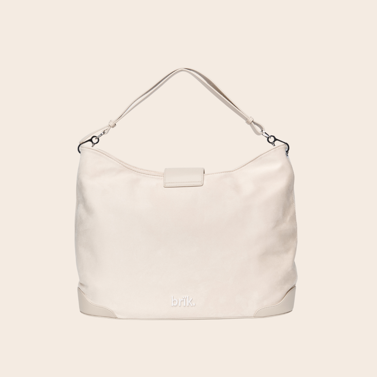 Upsized Slouchie Bag in Seashell