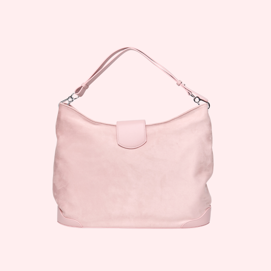 Upsized Slouchie Bag in Ballet Pink