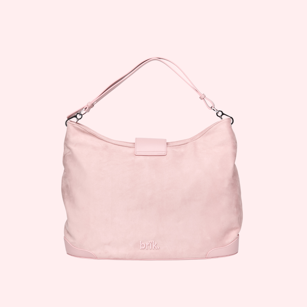 Upsized Slouchie Bag in Ballet Pink