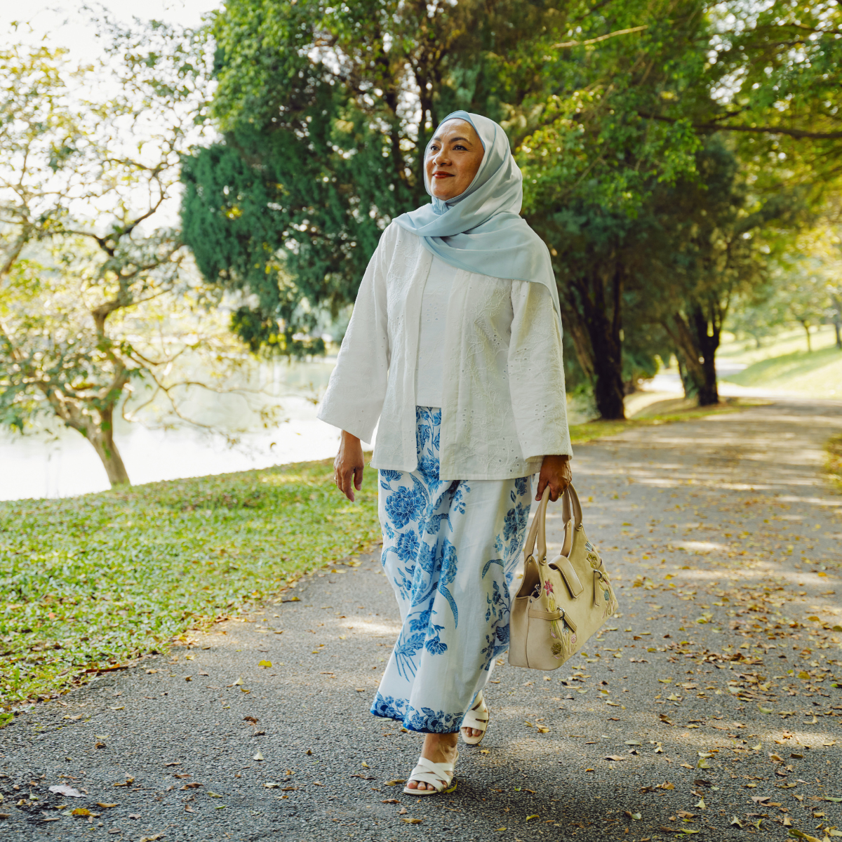 Bunga Hati Bag in Peaches & Creme