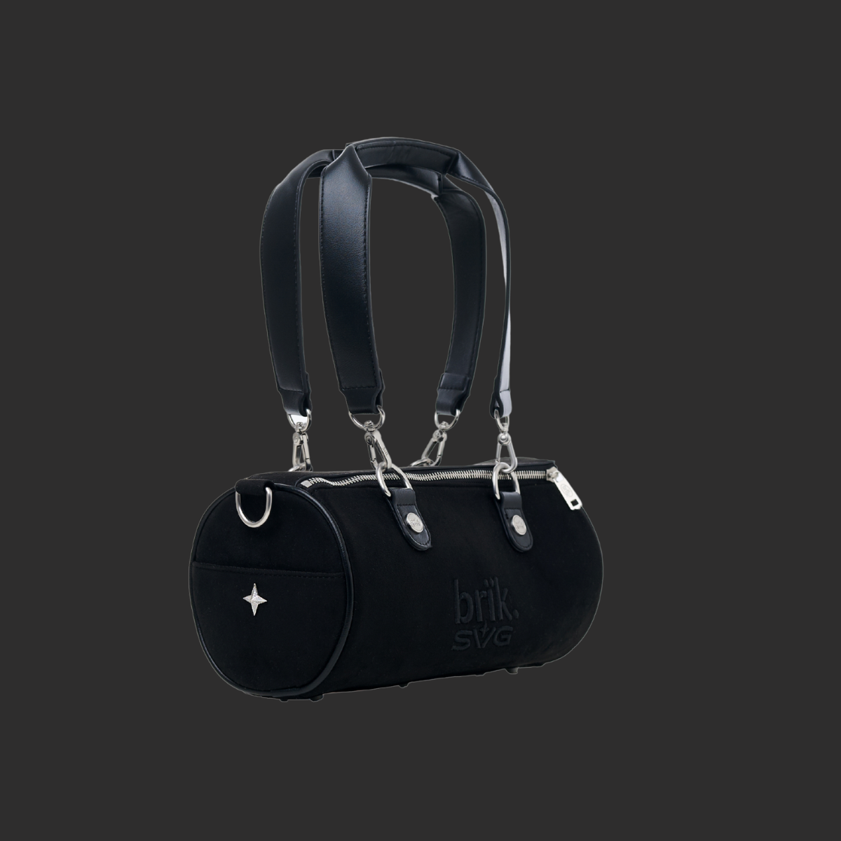 Mini Dufflëtte in Onyx Black