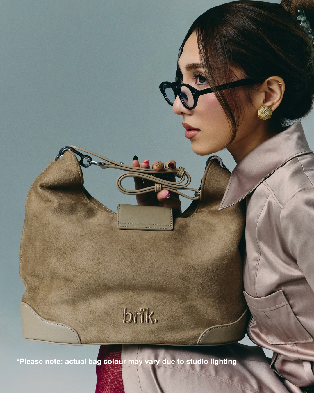 Slouchie Bag in Biscotti