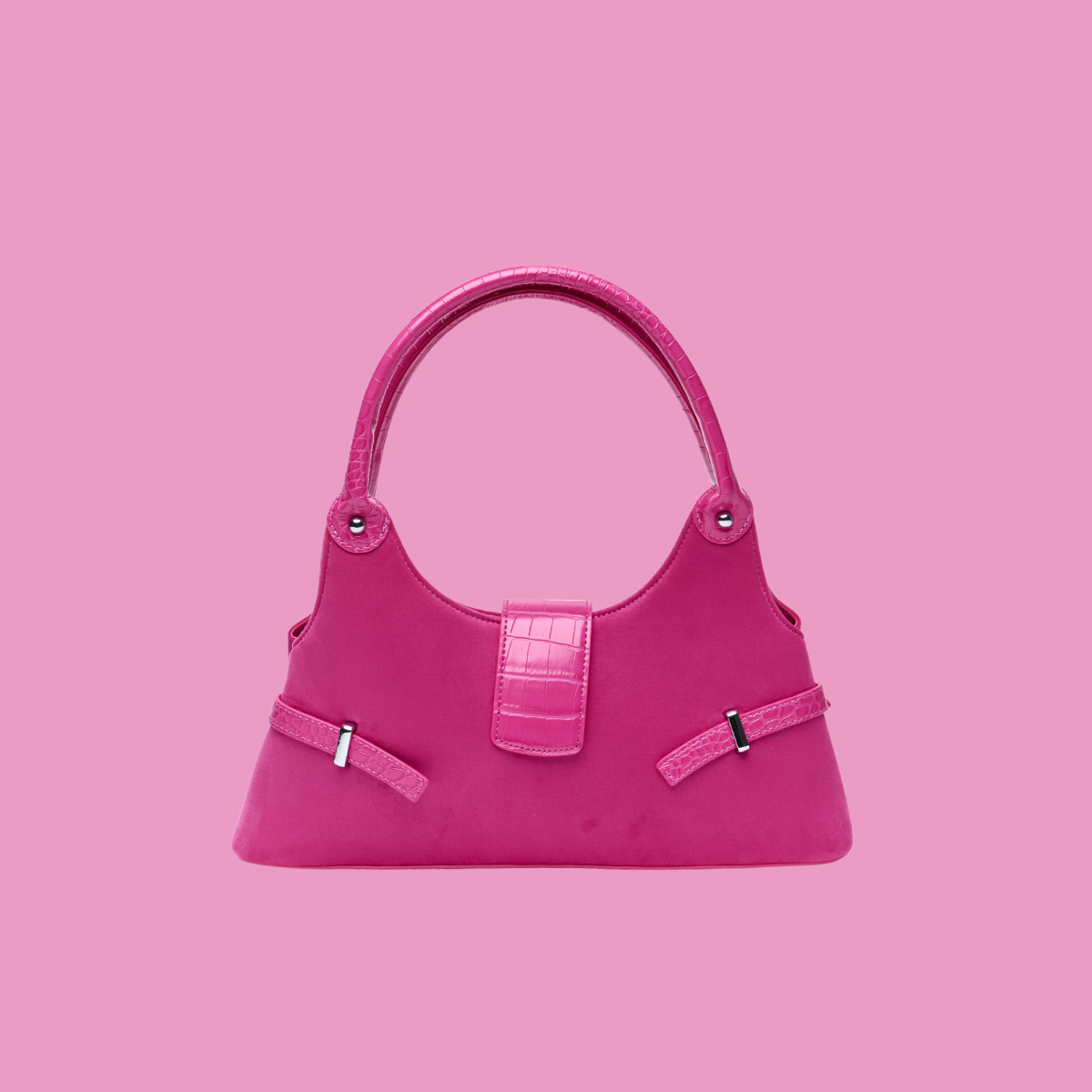 Rêverie Bag [Suede] in Cranberry