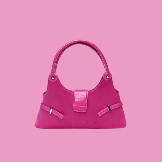 Rêverie Bag [Suede] in Cranberry
