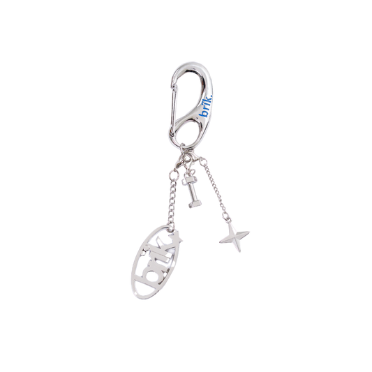 brïksvg Carabiner Keychain in Gym