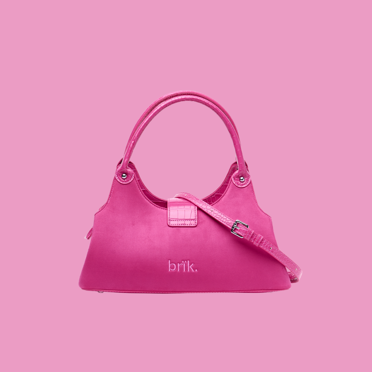 Rêverie Bag [Suede] in Cranberry