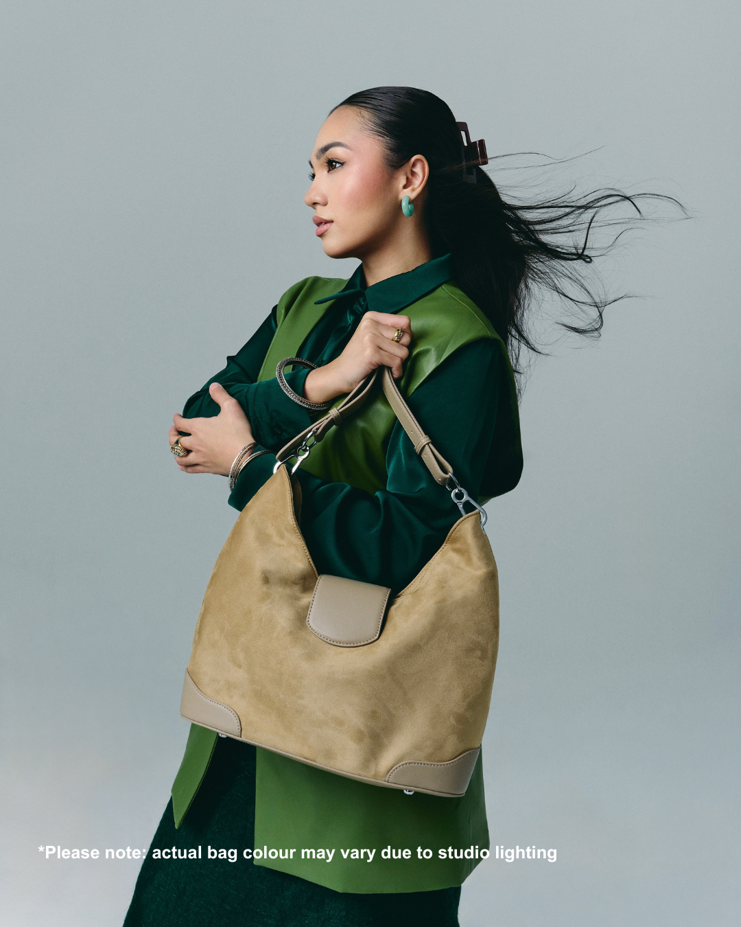 Slouchie Bag in Camel